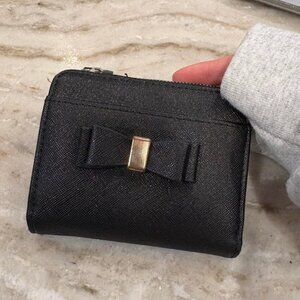 Women's Black Wallet-purses